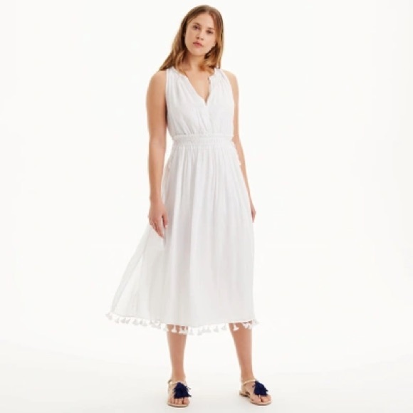 Club Monaco Dresses & Skirts - Club Monaco Jonet Sleeveless Midi Dress White Size 8